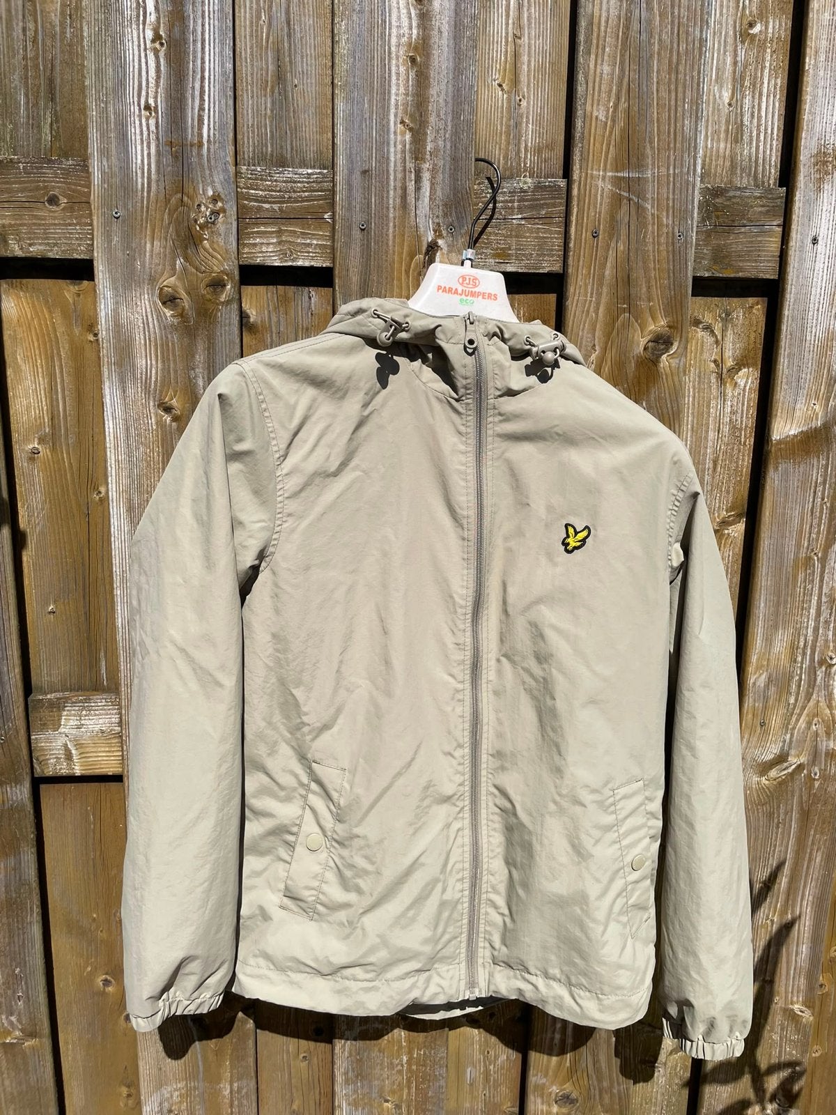 Lyle & Scott Windjack - Maat M, Kleding | Heren, Jassen | Zomer, Ophalen of Verzenden, Zo goed als nieuw, Maat 48/50 (M), Beige