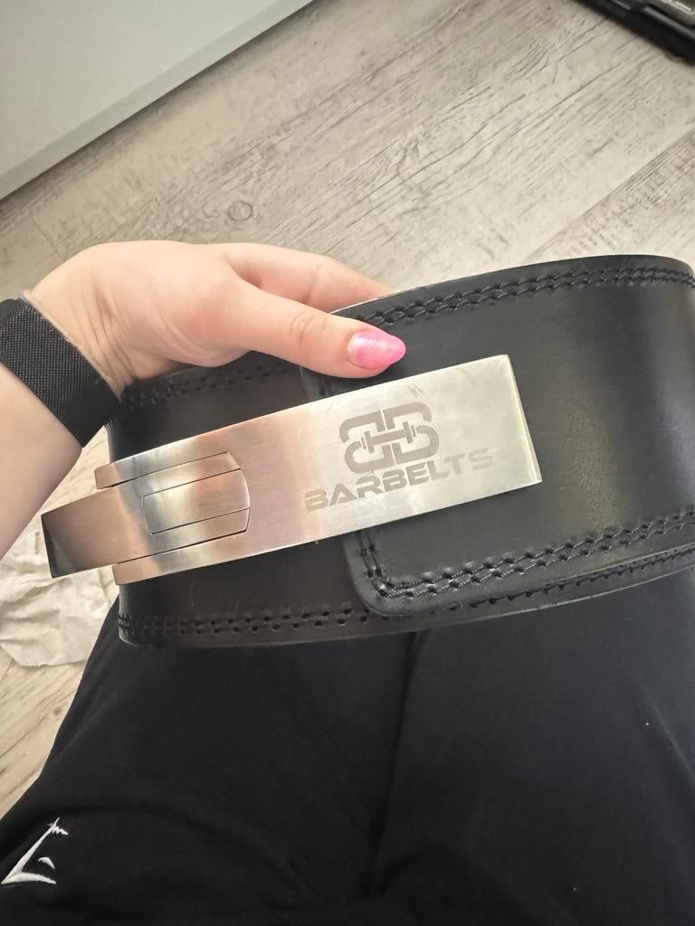 Barbelts lever belt onyx I S/M, Sport en Fitness, Ophalen of Verzenden, Gebruikt, Overige typen