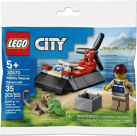 Lego City 30570 Wildlife Rescue Hoovercraft NIEUW, Lego, Lego, Nieuw, Ophalen of Verzenden