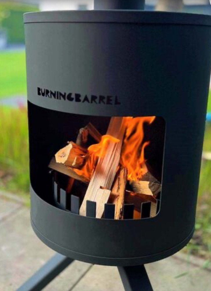 Burningbarrel tuinhaard terrashaard nieuw in verpakking, Tuin en Terras, Ophalen, Nieuw