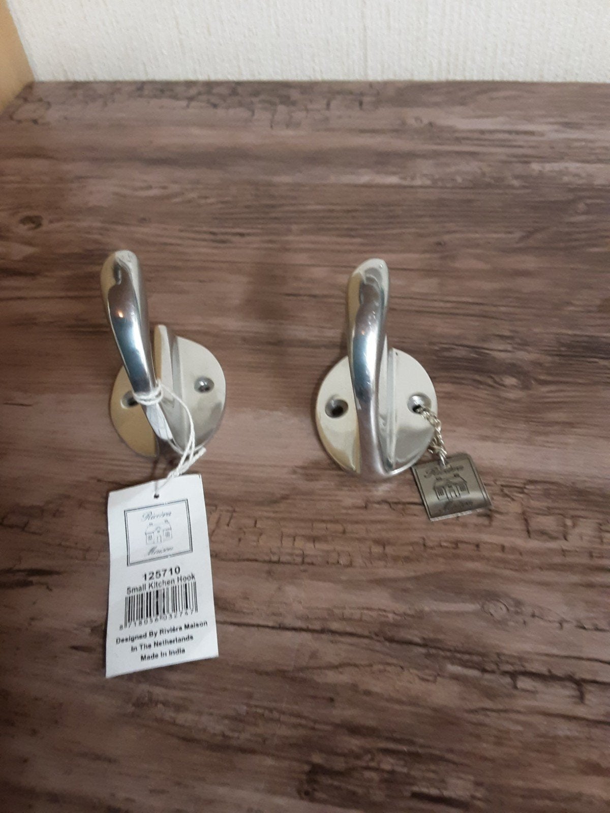 2 haken Riviera maison, Ophalen, Zo goed als nieuw