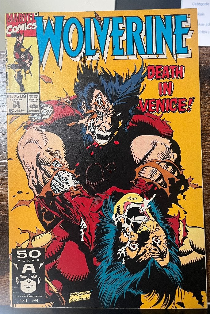 Wolverine (1988) #38 (Marvel Comics), Boeken, Strips | Comics, Amerika, Ophalen of Verzenden, Larry Hama, Gelezen