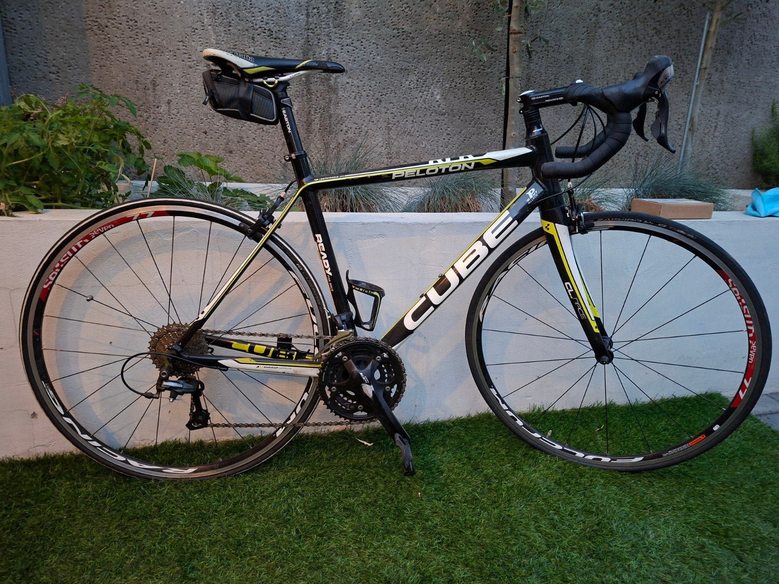 racefiets, Fietsen en Brommers, Fietsen | Racefietsen, Gebruikt, Aluminium, Meer dan 20 versnellingen, 53 tot 57 cm