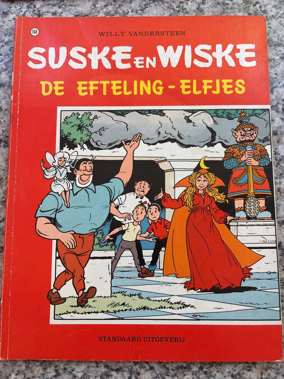 Suske en Wiske - De Efteling-Elfjes (Nr. 168), Eén stripboek, Ophalen, Gelezen