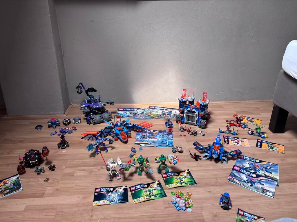 Veel lego nexo knight sets!, Ophalen, Zo goed als nieuw, Lego