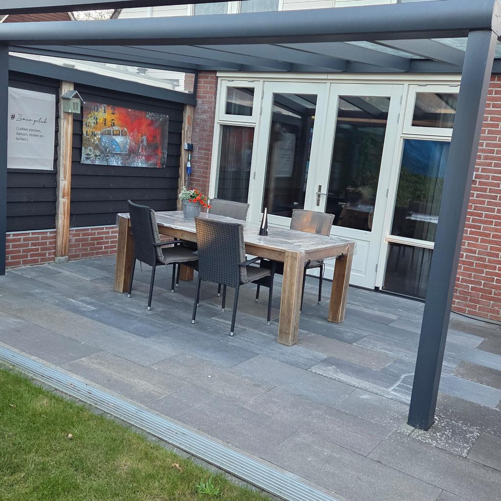 Overkapping met Volledig Glazen Dak, Tuin en Terras, Overkappingen, Ophalen, Gebruikt, Veranda