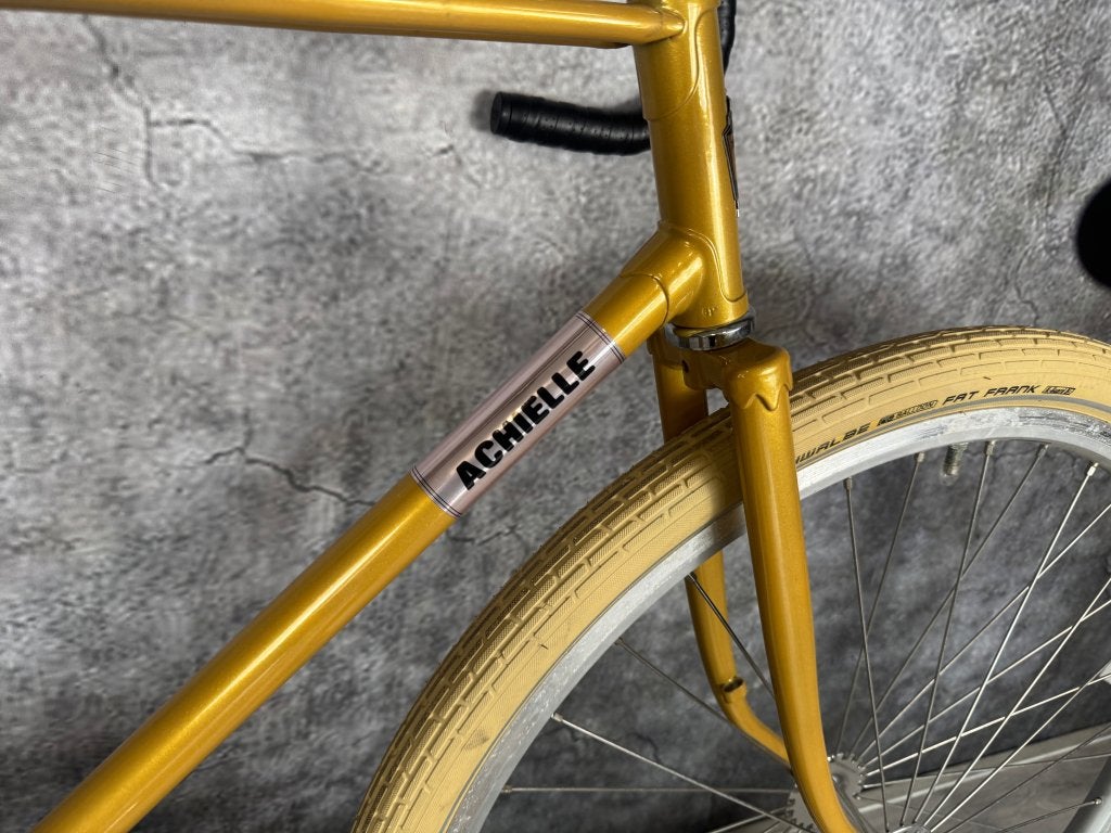 Nieuw! Achielle Retro Koersfiets Single Speed, Terugtraprem, Koersfiets, Achielle, Ophalen of Verzenden