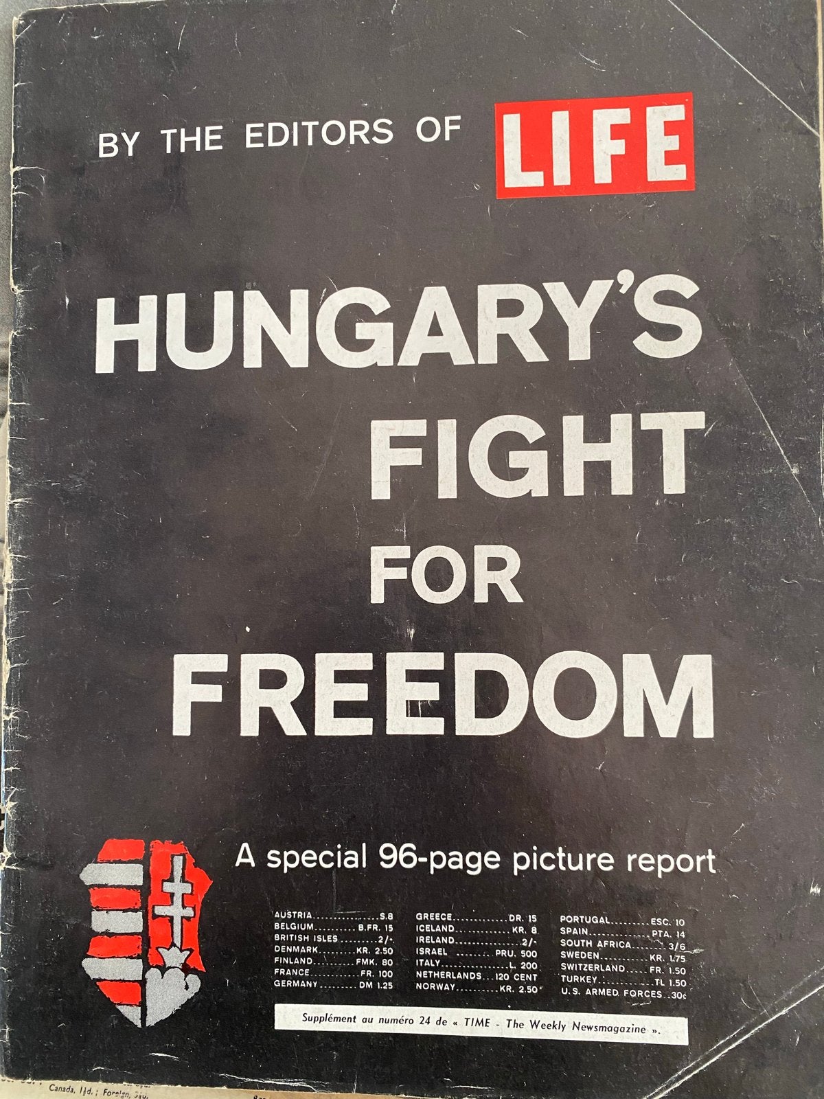 Hungary's Fight for Freedom - LIFE Magazine Special, Ophalen of Verzenden, 1945 tot heden, Gelezen, Algemeen