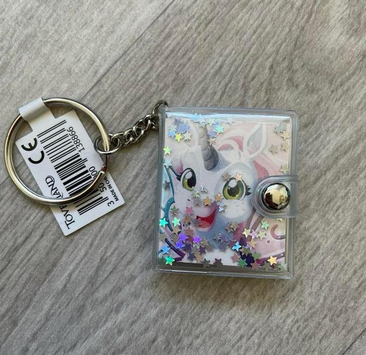 Toverland unicorn notitieboekje sleutelhanger, Ophalen of Verzenden, Nieuw, Merk