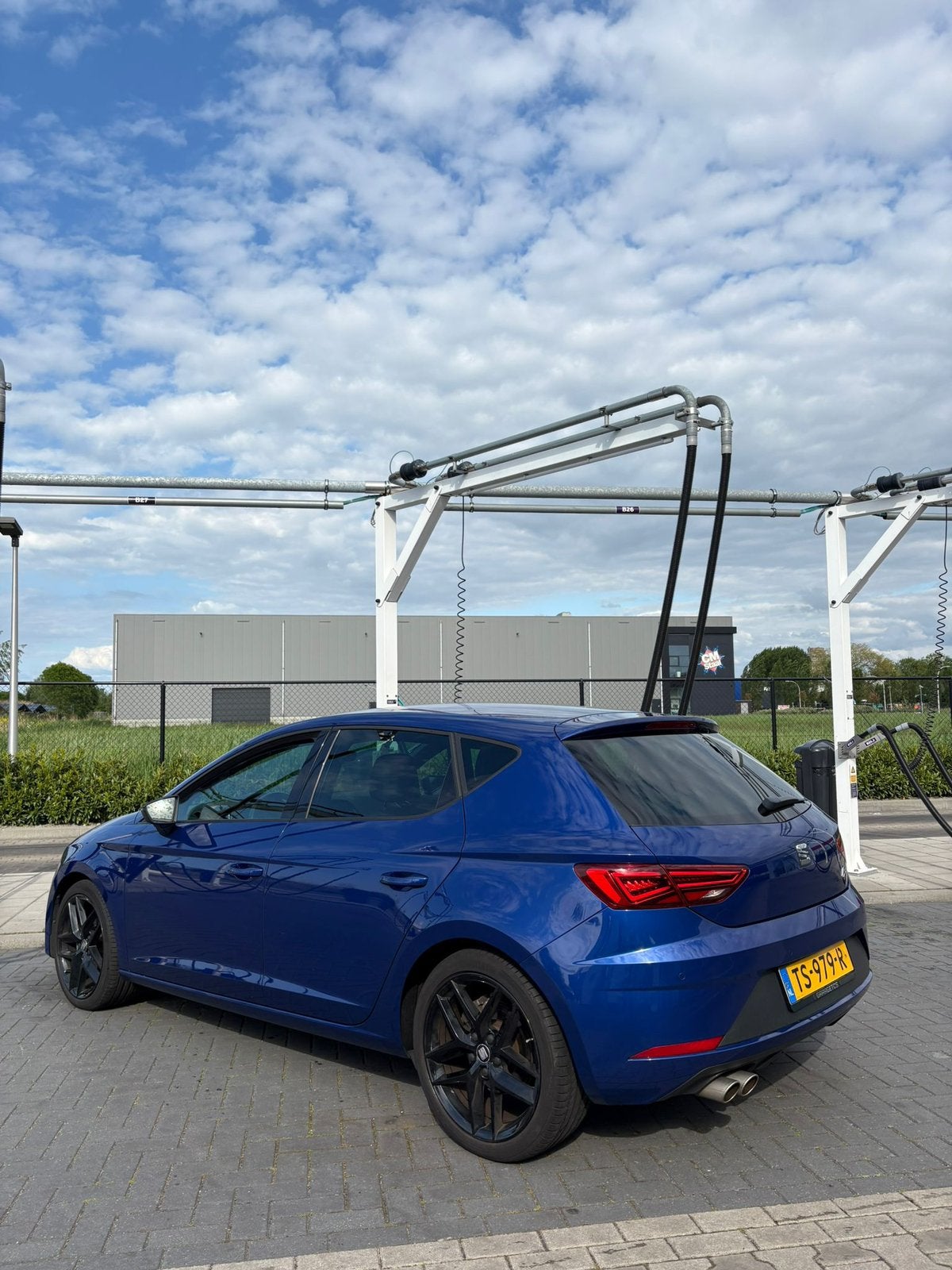 Seat Leon 1.5 TSI 180pk Dsg-7 2018 Blauw, Auto's, Seat, Leon, ABS, Adaptive Cruise Control, Airconditioning, Android Auto, Apple Carplay