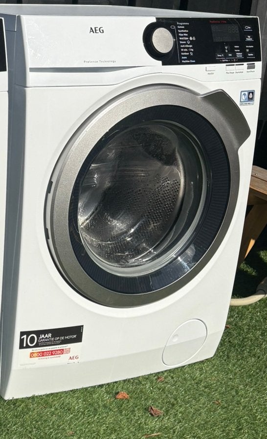 10 KG AEG wasmachine XXL stoomfunctie 3 maand garantie, Witgoed en Apparatuur, 8 tot 10 kg, Ophalen of Verzenden, 85 tot 90 cm