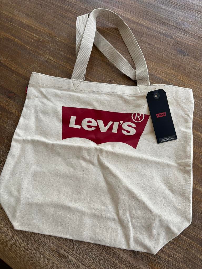 Levi's Batwing Draagtas - Nieuw met label, Ophalen of Verzenden, Nieuw, Beige, Shopper