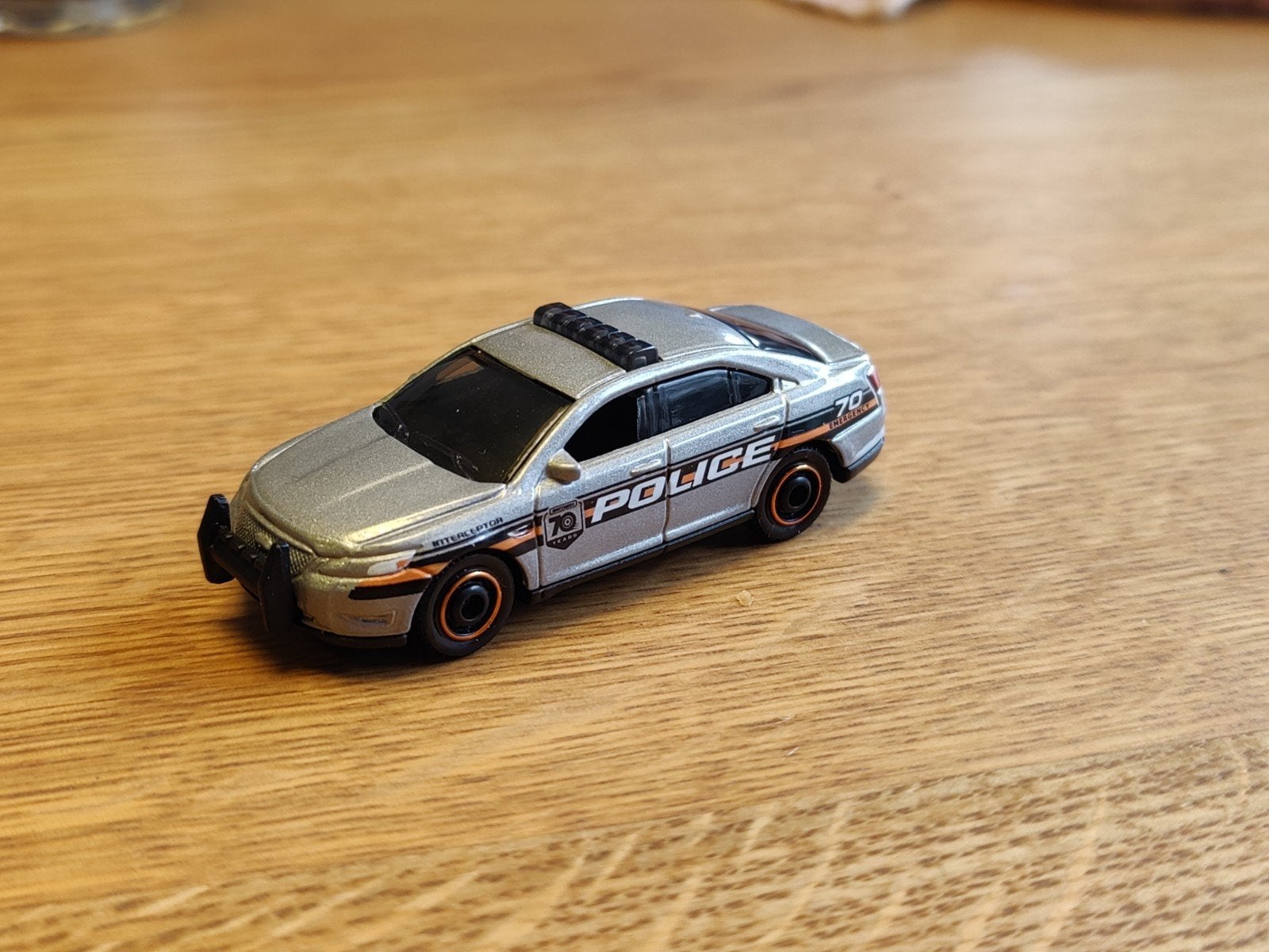 Matchbox Ford Police Interceptor, Hobby en Vrije tijd, Ophalen of Verzenden, Zo goed als nieuw, Auto
