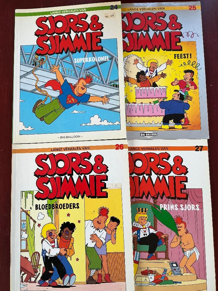 Sjors en Sjimmie, Meerdere stripboeken, Ophalen of Verzenden, Gelezen
