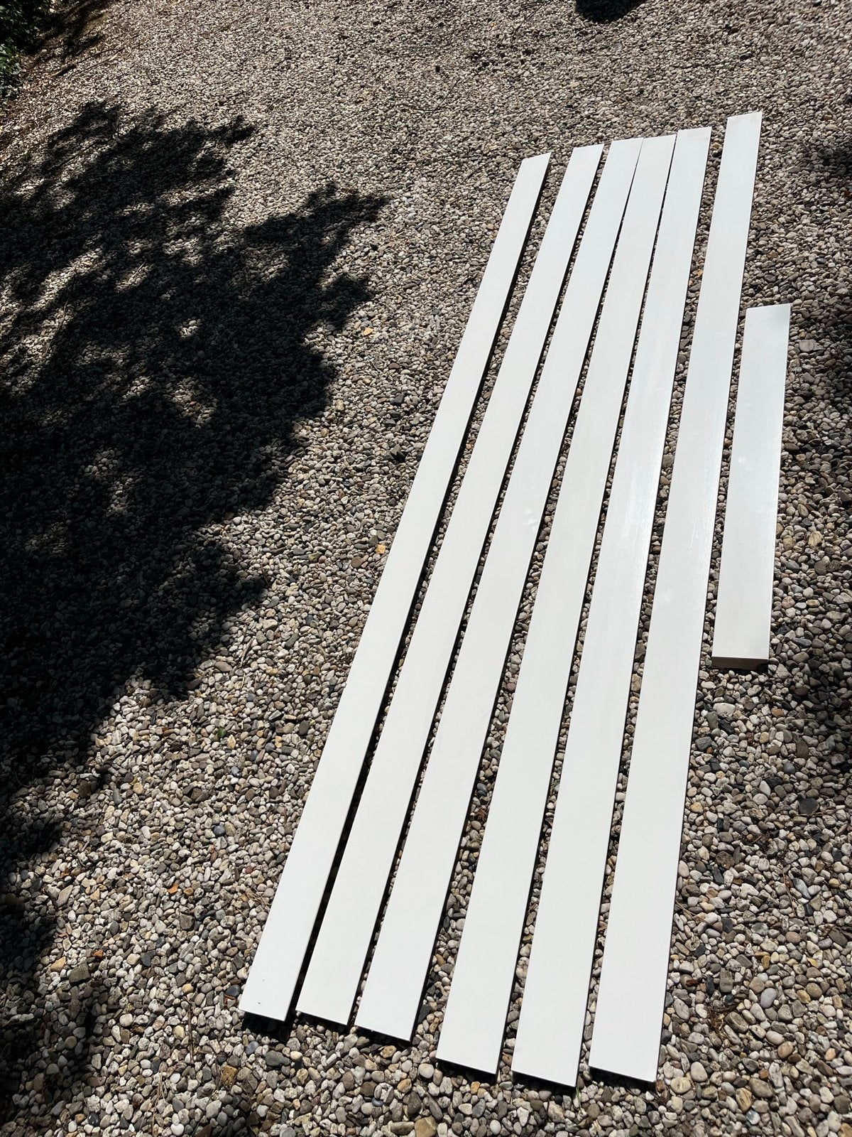 Witte MDF plinten (RAL 9003) - 244 cm, Ophalen, Nieuw, Mdf, 200 tot 250 cm