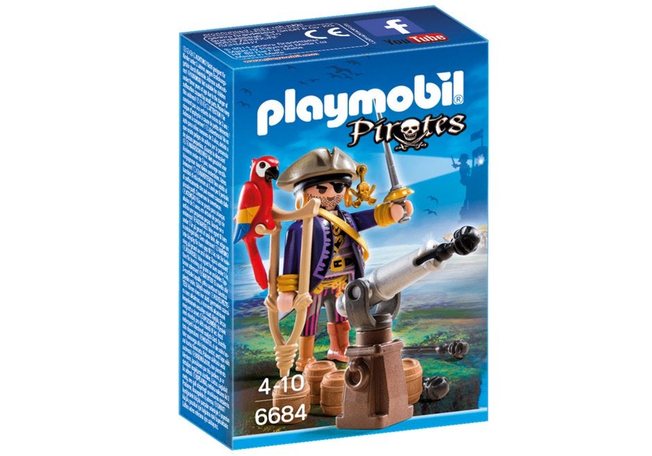 6684 piratenkapitein éénoog, Ophalen of Verzenden, Nieuw, Complete set
