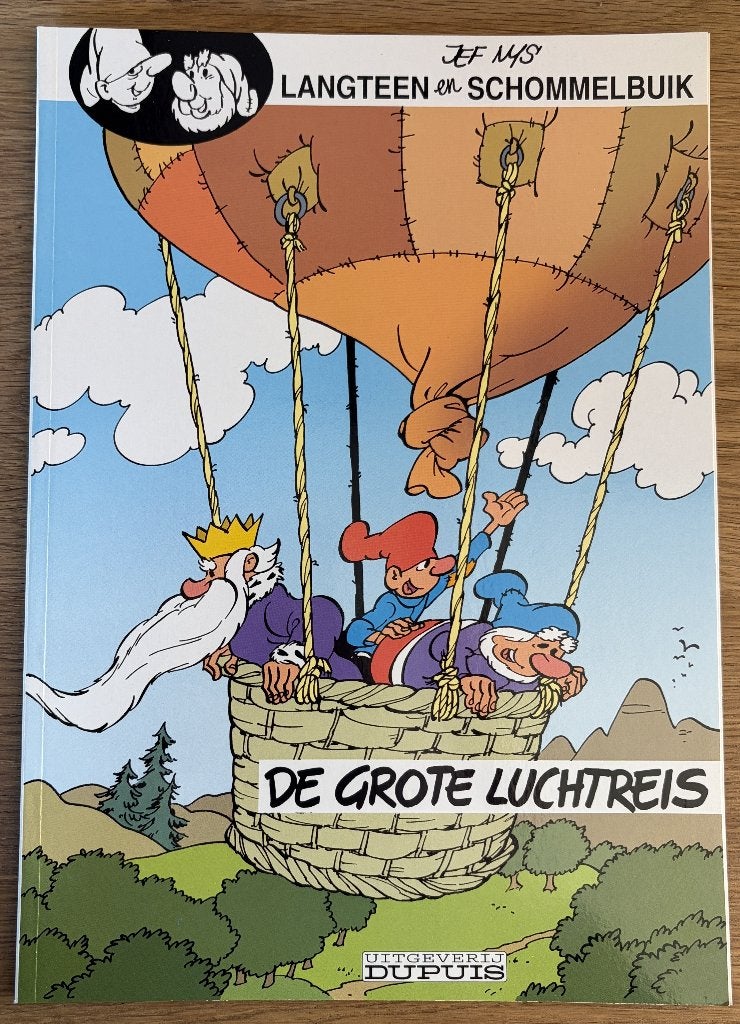 Langteen en Schommelbuik - De grote luchtreis (2002) Strip, Boeken, Eén stripboek, Ophalen of Verzenden, Nieuw