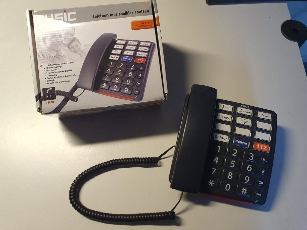 fysic fx-3390 seniorentelefoon, Ophalen, Gebruikt, 1 handset