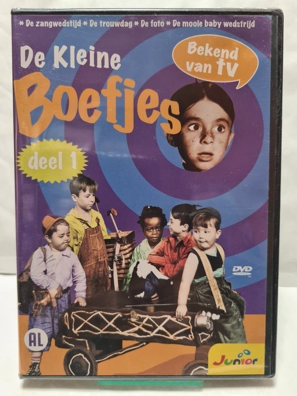 DE KLEINE BOEFJES DEEL 1 (IN SEAL) (DVD), Alle leeftijden, Verzenden, Zo goed als nieuw, Drama