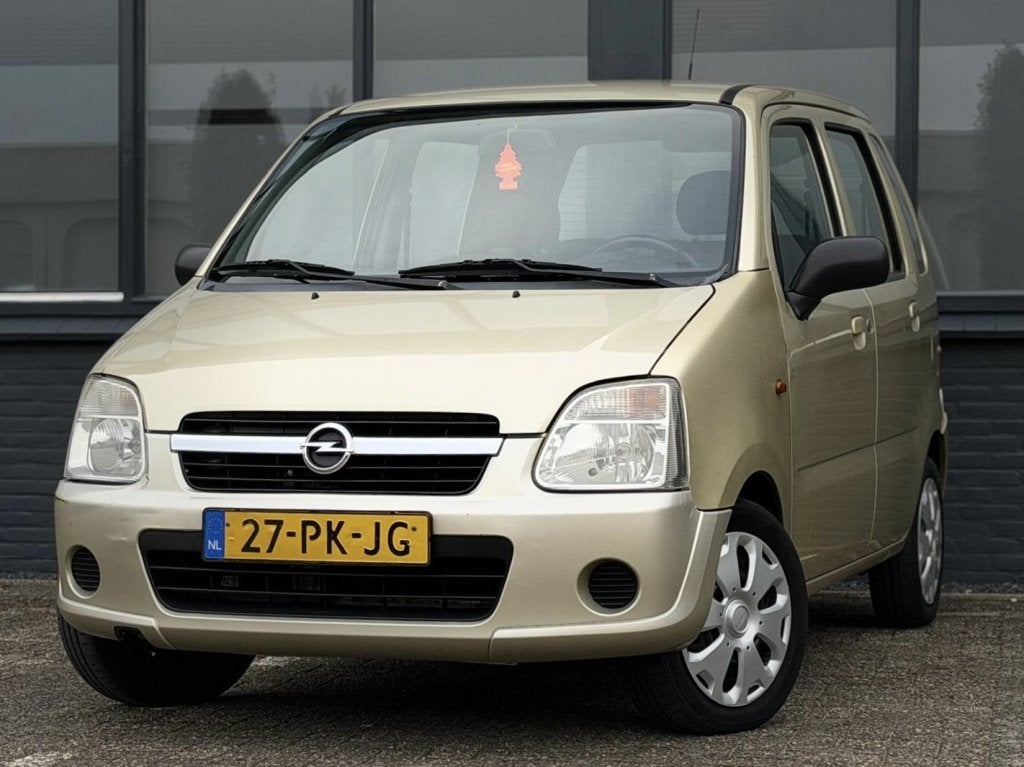 Opel Agila 1.2-16V Maxx |Elek.ramen |Stuurbkr |Nieuwe APK |N, Auto's, Bedrijf, Handgeschakeld, 75 pk, Elektrische ramen