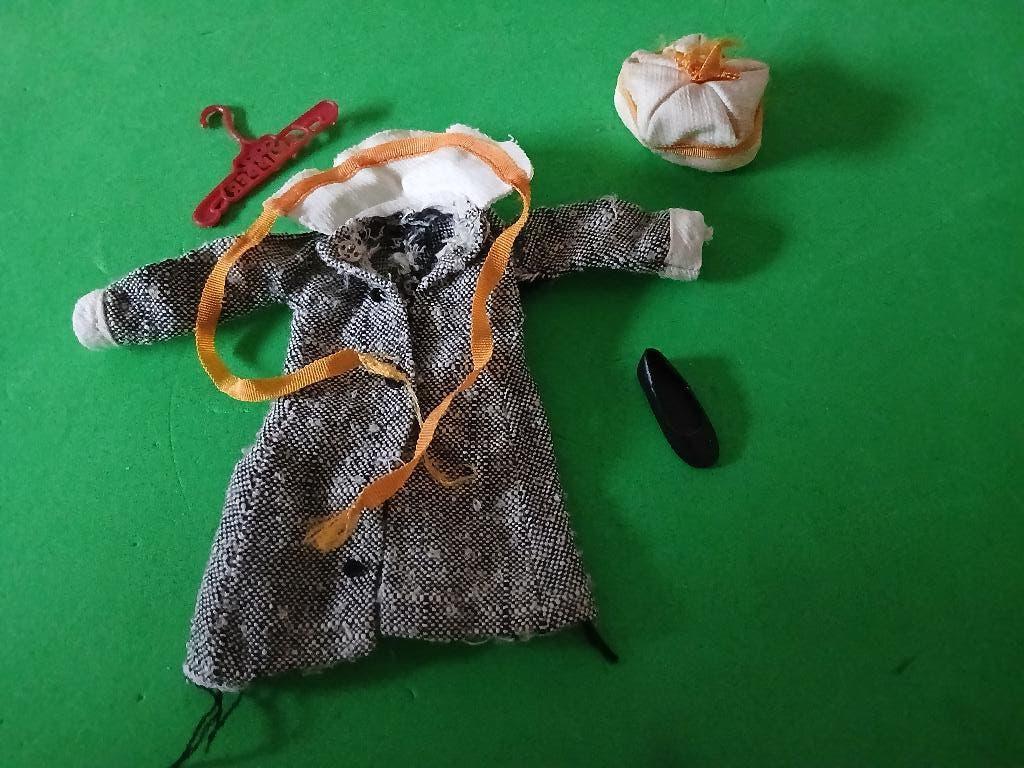 Vintage Barbie: Skipper 1967 "All Spruced Up!" Outfit, Ophalen of Verzenden, Gebruikt, Kleertjes