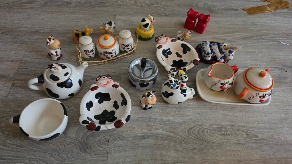 Collectie koeienbeeldjes, Ophalen, Zo goed als nieuw, Boerderijdier, Overige typen