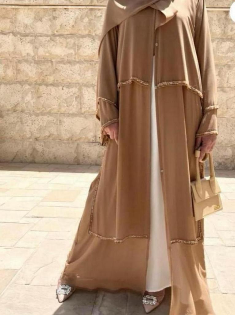 Nieuwe luxe kaftan caftan abaya dubai l/xl, Kleding | Dames, Ophalen of Verzenden, Zo goed als nieuw