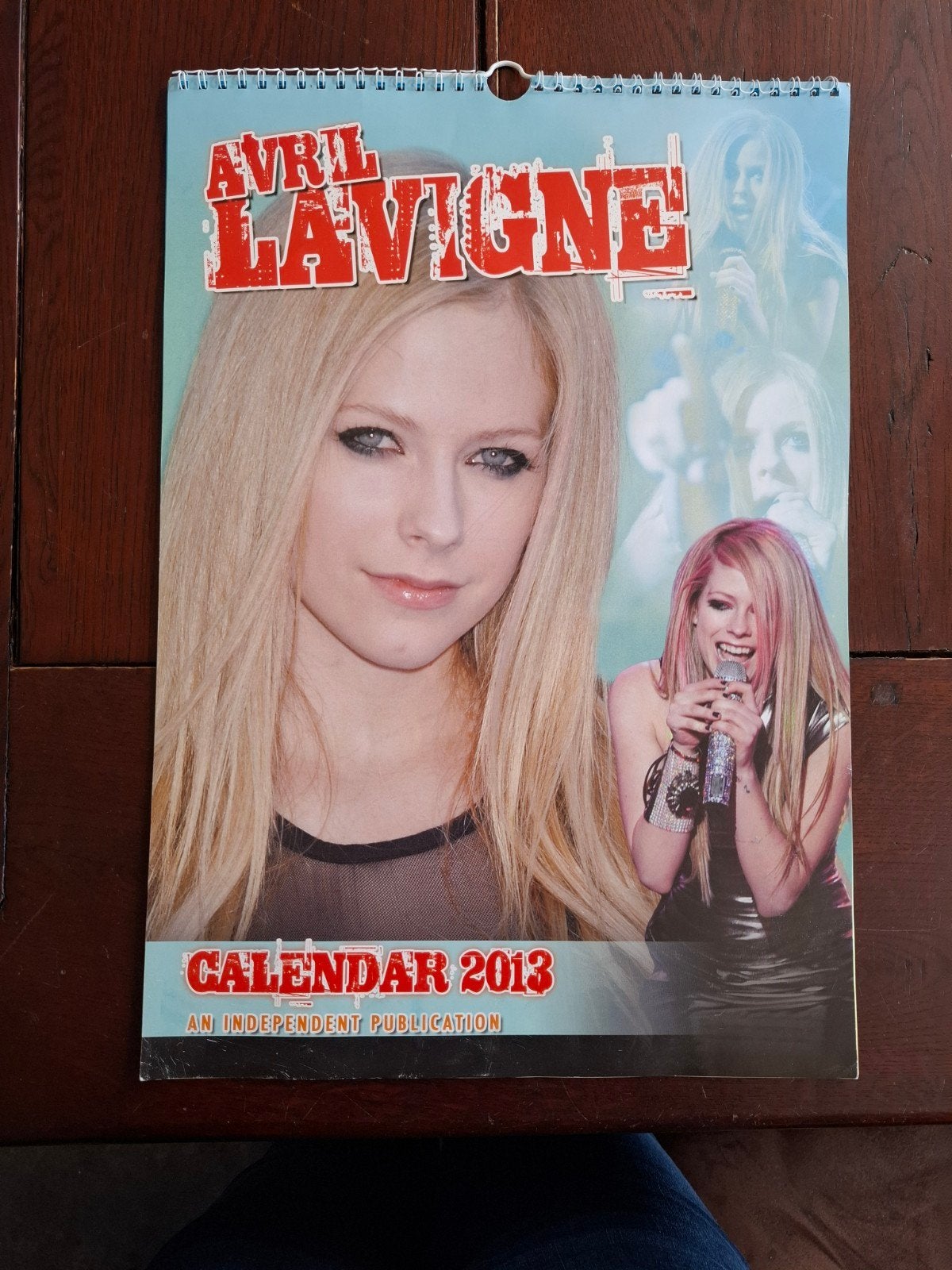 Kalender  Avril Lavigne van 2013, Ophalen of Verzenden, Maandkalender, Gebruikt
