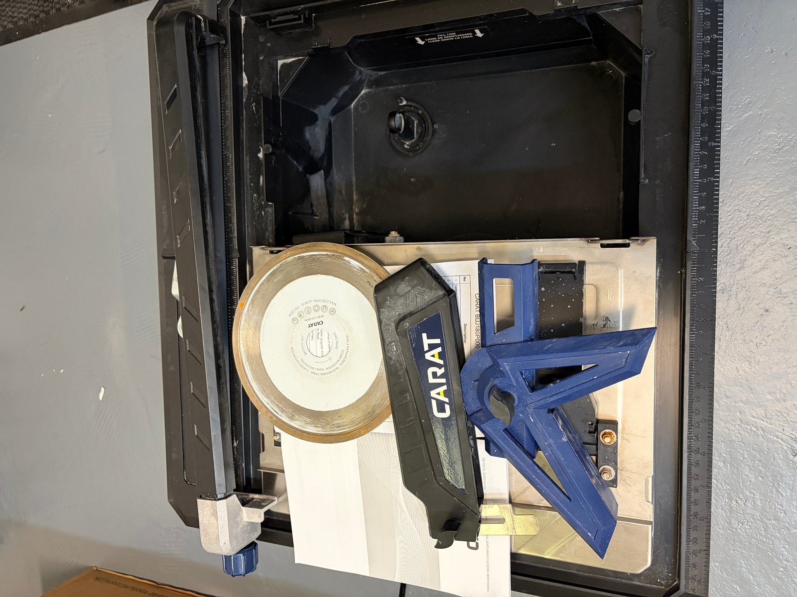 Carat Microcoup 180+ tegelzaag, Ophalen, Gebruikt, 1200 watt of meer, Overige typen