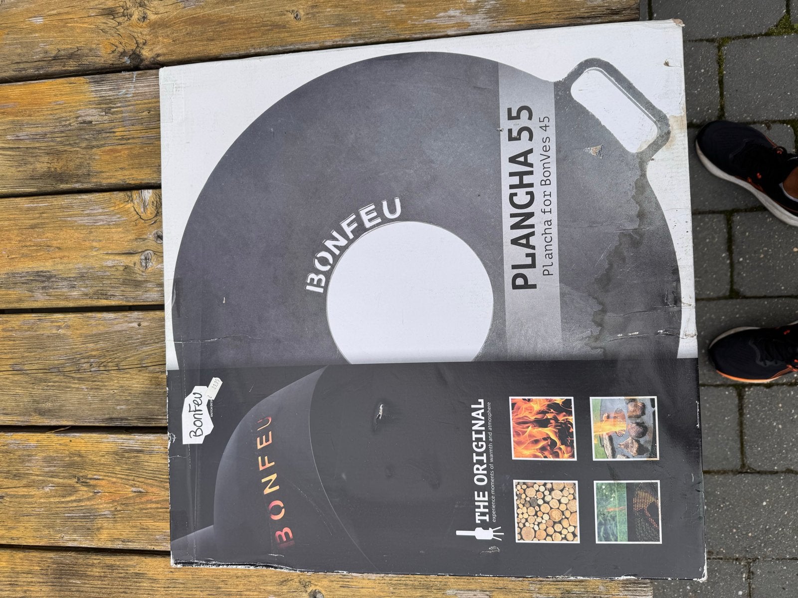 BonFeu Plancha 55 voor BonVes 45 - Nieuw in doos, Ophalen, Nieuw
