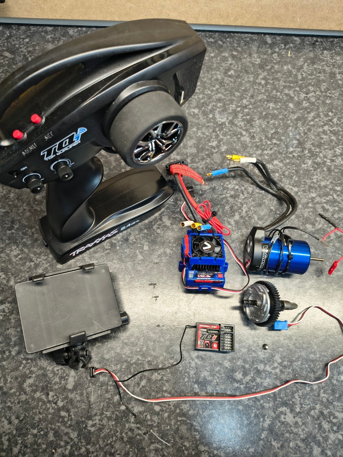 Traxxas Velineon 3s set compleet, Hobby en Vrije tijd, Elektro, Ophalen of Verzenden, Zo goed als nieuw, Schaal 1:10