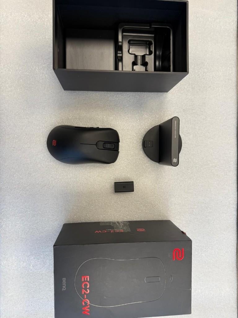 computer muis EC2-CW Wireless Mouse - Black, Computers en Software, Muizen, Muis, Gebruikt, Info@opruimdeals.nl, Ophalen of Verzenden
