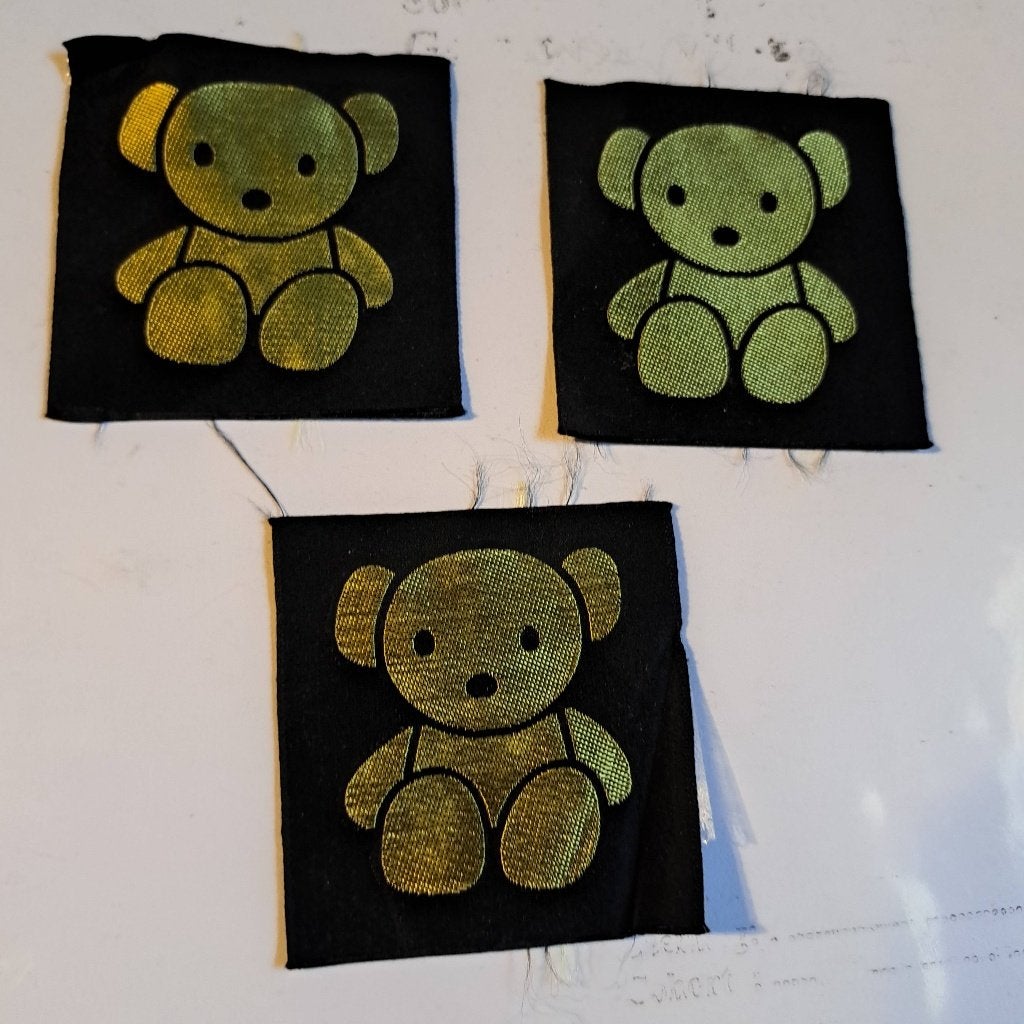 Dick Bruna beertje knie-lapjes, Ophalen of Verzenden, Gebruikt, Applicatie