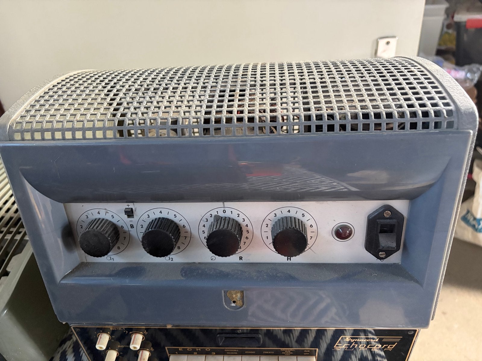 Vintage Philips EL6411/01 buizenversterker, Overige merken, Ophalen of Verzenden, Minder dan 60 watt, Gebruikt