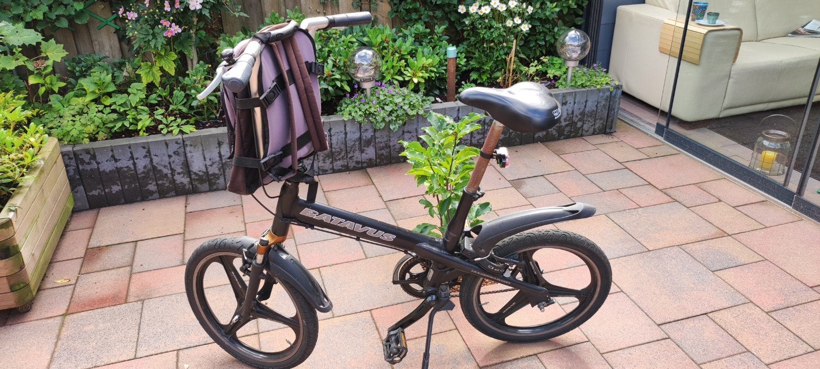 Batavus compacte mini stadsfiets/campingfiets, Ophalen, Gebruikt, Velgrem, Batavus