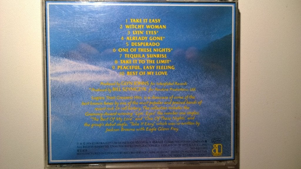 Eagles - Their Greatest Hits 1971-1975, Ophalen of Verzenden, Zo goed als nieuw, Poprock