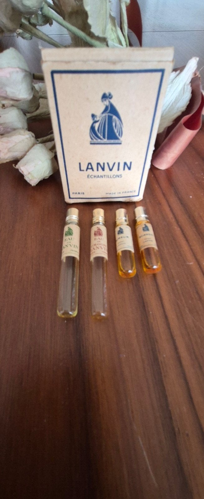 Vintage YSL Champagne Parfum Miniatuur (7,5 ml) – Met Doosje, Ophalen of Verzenden, Zo goed als nieuw, Miniatuur, Gevuld
