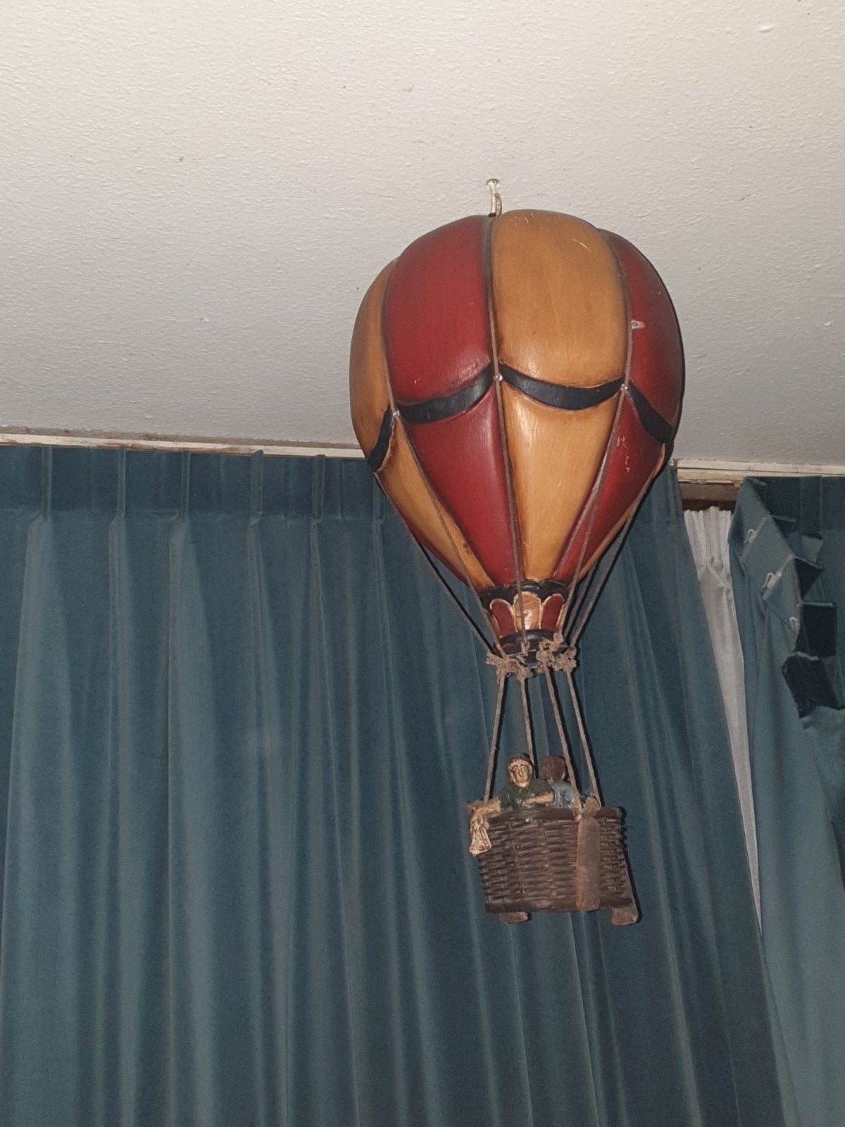luchtballon, Ophalen