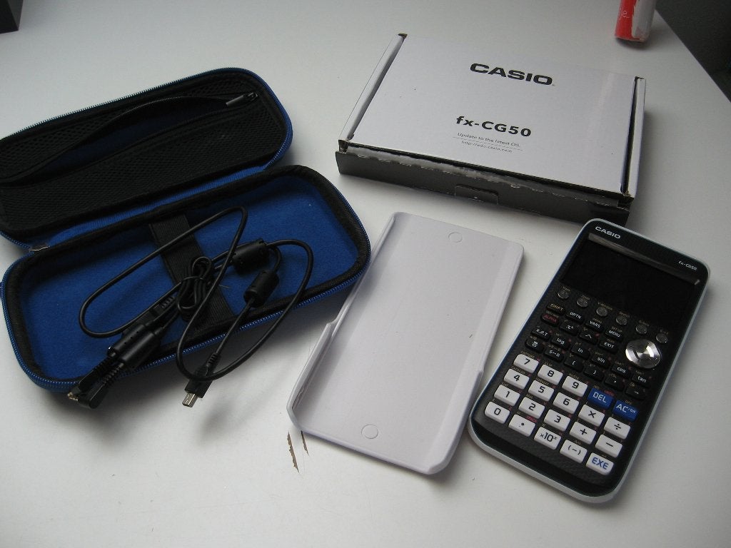 NW Casio FX CG50 Rekenmachine + voorklep +opberg tasje €75.-, Ophalen of Verzenden, Zo goed als nieuw