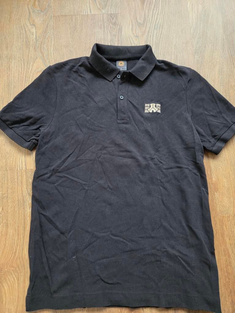 DEFQON Zwart Polo Shirt met Logo - Maat L Nooit gedragen, Maat 52/54 (L), Onbekend, Zwart, Ophalen of Verzenden