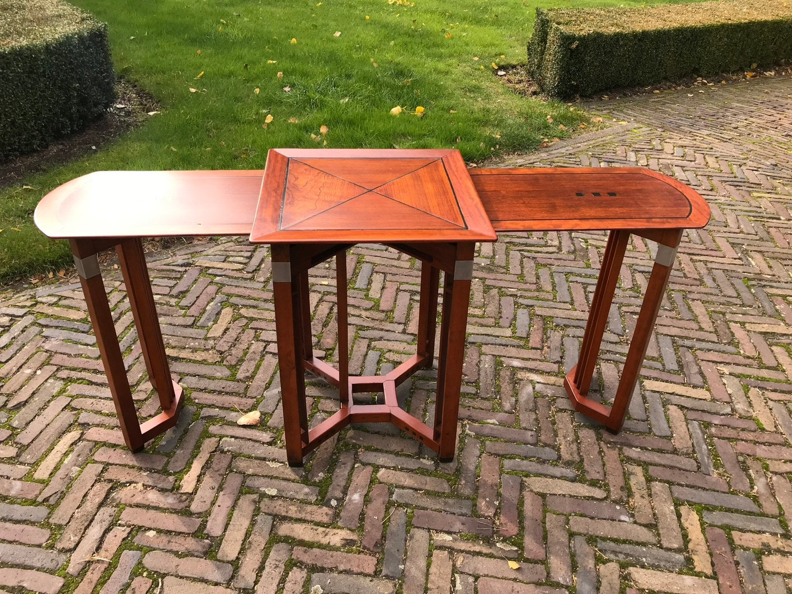 Schuitema decoforma sidetafel Aline 1 en 2, Ophalen of Verzenden, Zo goed als nieuw, 25 tot 50 cm, Rechthoekig