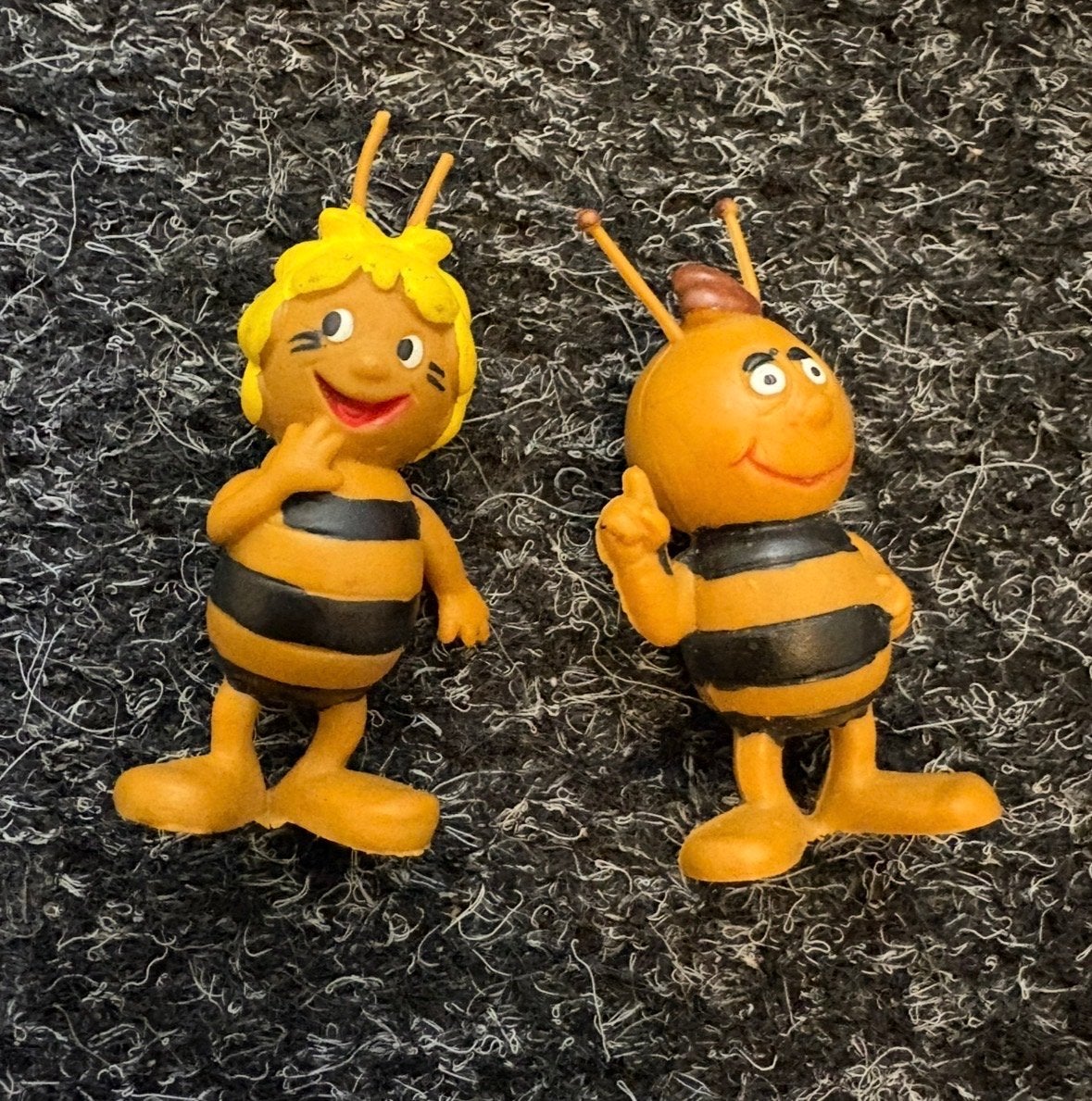 Vintage Maja de Bij set - Maja en Willy figuren, Verzenden, Gebruikt