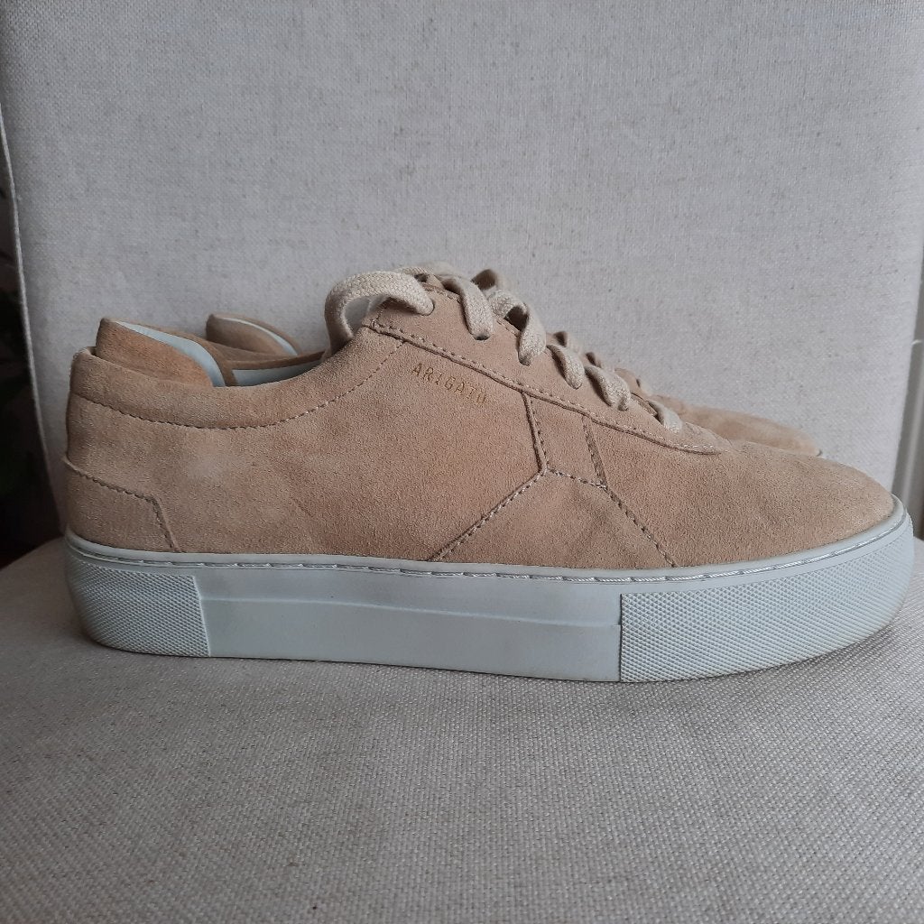 AXEL ARIGATO PLATFORM SNEAKER Beige Suède maat 39 - nieuw -, Beige, Nieuw, Ophalen of Verzenden, Sneakers of Gympen