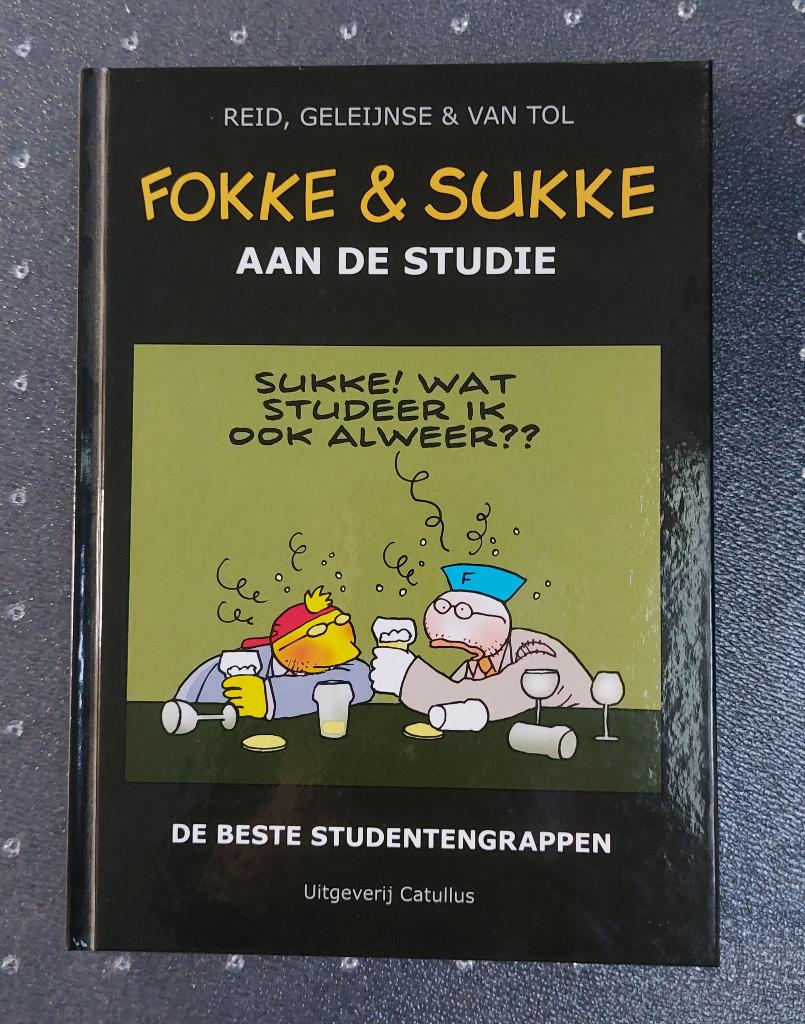 Fokke & Sukke aan de studie, Boeken, Humor, Ophalen of Verzenden, Zo goed als nieuw, Verhalen