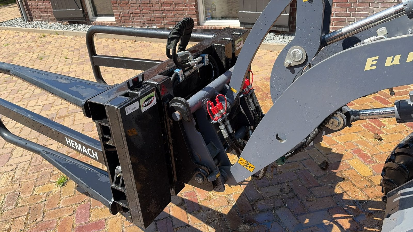 Hemach Balenklem - Robuuste Balenverwerker, Ophalen, Akkerbouw, Oogstmachine