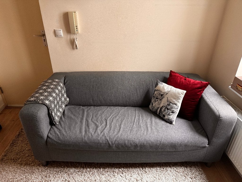 IKEA Sofa KLIPPAN, 150 tot 200 cm, Tweepersoons, 75 tot 100 cm, Ophalen of Verzenden