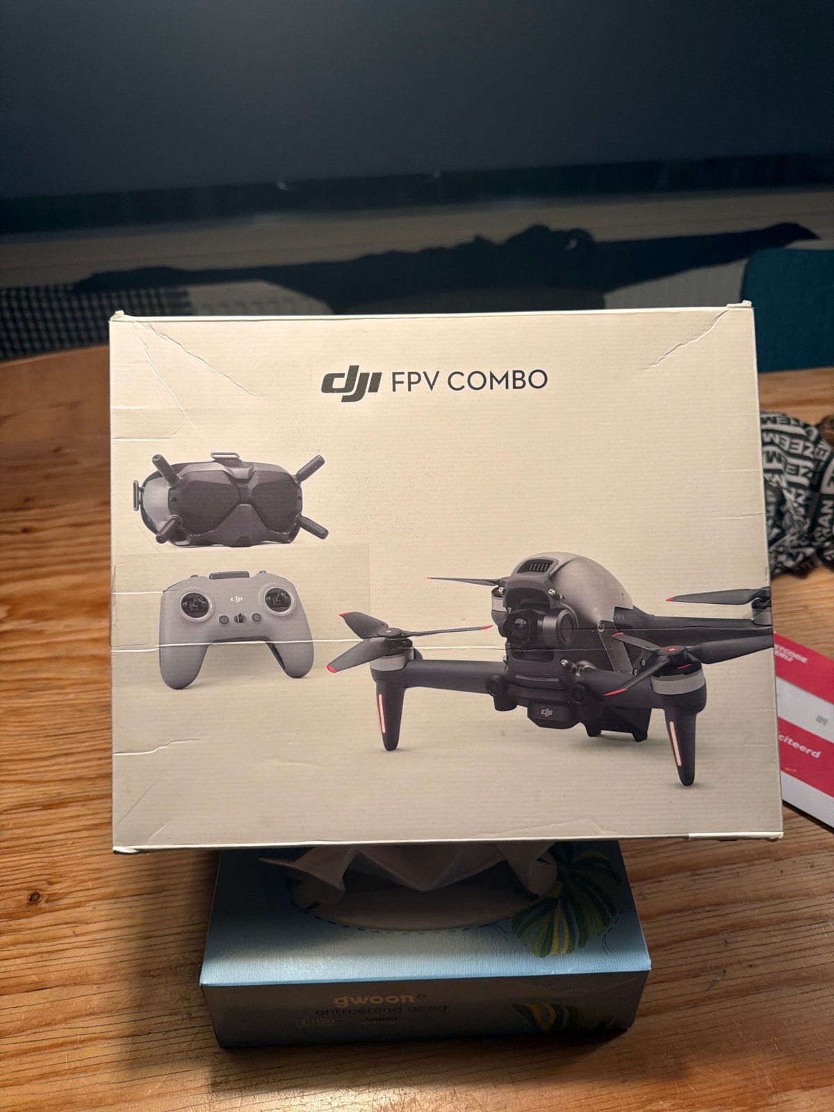 DJI FPV Combo Drone met Goggles en Controller, 5 tot 10 kilometer, Zo goed als nieuw, Professionele drone, Topkwaliteit