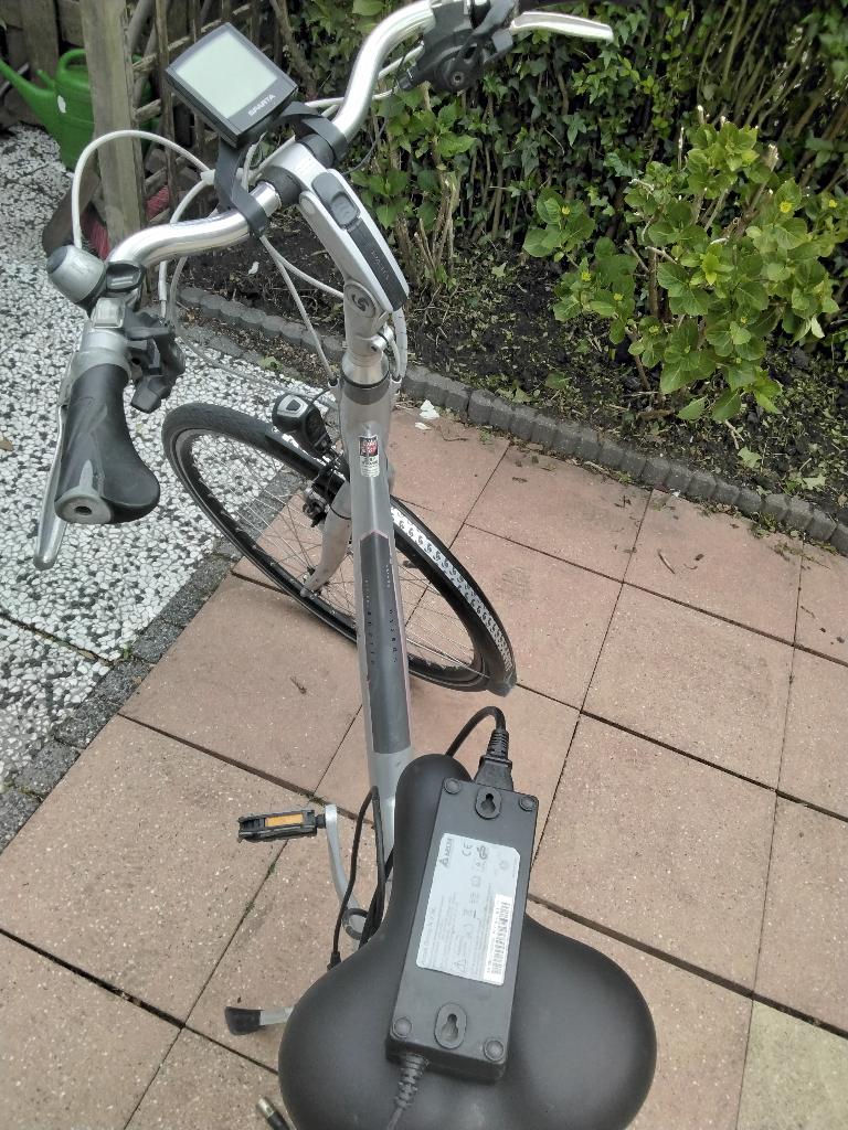 Damesfiets 49 cm framehoogte  zonder accu, Ophalen, Sparta, Gebruikt, Velgrem