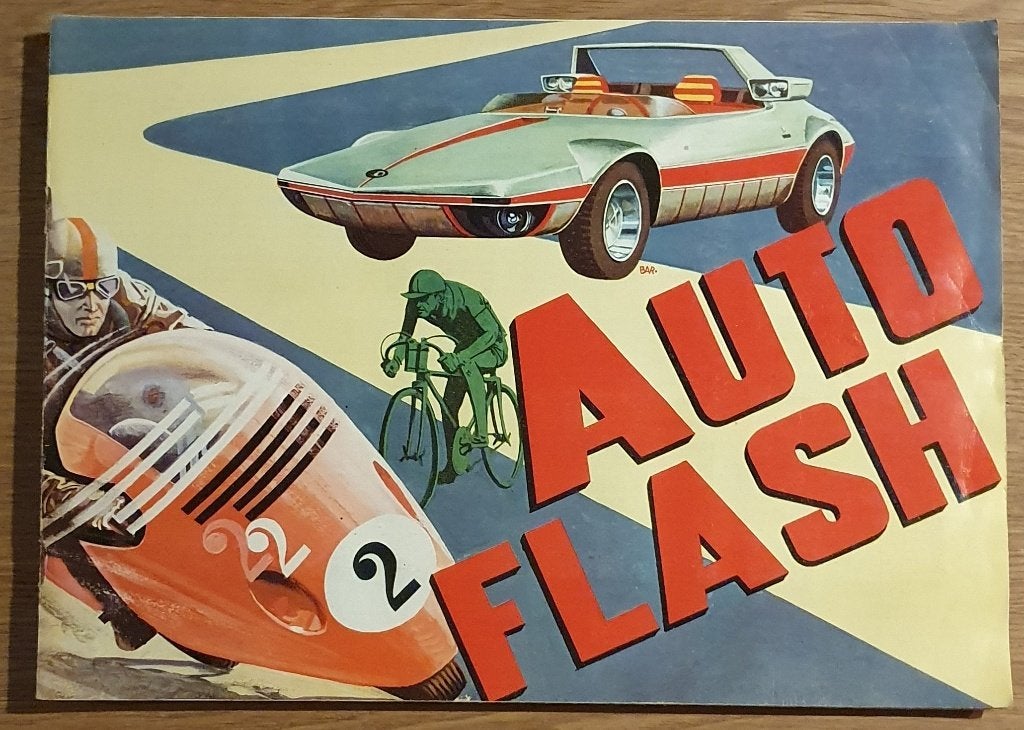 Sticker Album - Cox - Auto Flash (1972), Verzamelen, Ophalen of Verzenden, Zo goed als nieuw, Sport