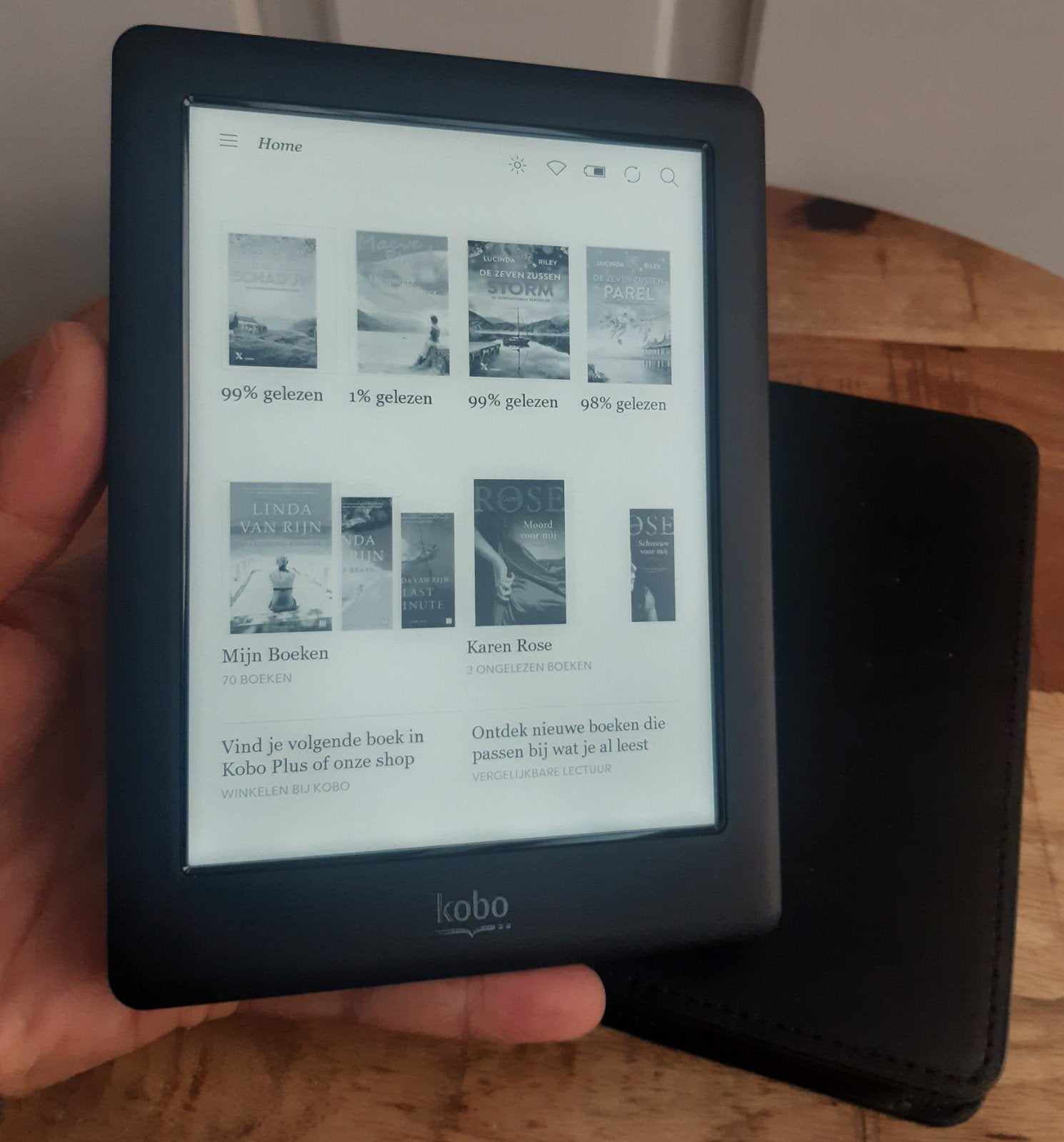 Kobo Glo HD E-Reader - N437, KOBO., 6 inch of minder, Ophalen of Verzenden, 4 GB of minder